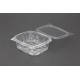 Envases con Tapa Plástico PET Transparentes 500ml (100 Uds)