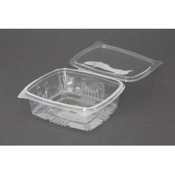 Envases con Tapa Plástico PET Transparentes 750ml (100 Uds)