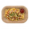 Bandejas Biodegradables Cartón Kraft 23x15cm (750 Uds)