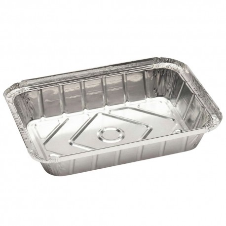 Envases de Aluminio Rectangulares 890ml (100 Uds)