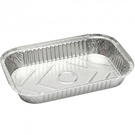 Envases de Aluminio Rectangulares 1.500ml (500 Uds)