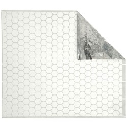 Papel Antigrasa Térmico con Aluminio 41x41cm (1.000 Uds)