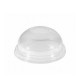 Tapas Cúpula Ø 7,8cm con Agujero para vaso PET (100 Uds)