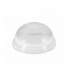 Tapas Cúpula Ø 7,8cm con Agujero para vaso PET (1.000 Uds)