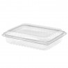 Envases Loncheados con Tapa 850-H40 PET Transparentes (50 Uds)