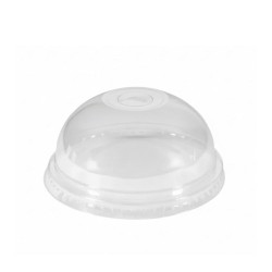 Tapas Cúpula Ø 7,8cm Cerrada para vaso PET (100 Uds)