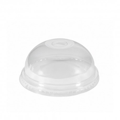 Tapas Cúpula Ø 7,8cm Cerrada para vaso PET (100 Uds)