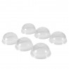 Tapas Cúpula Ø 7,8cm Cerrada para vaso PET (1.000 Uds)