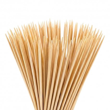 Pinchos de Madera Abedul 15cm (100 Uds)
