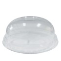 Tapas Cúpula Ø 9,5cm Cerrada para vaso PET (50 Uds)