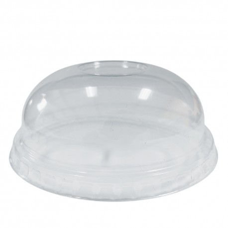 Tapas Cúpula Ø 9,5cm Cerrada para vaso PET (800 Uds)