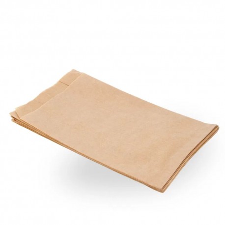 Bolsas de Papel Kraft 18+7x32cm 40gr (250 Uds)
