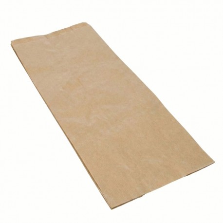 Bolsas de Papel Kraft 22+12x42cm 40gr (250 Uds)