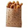 Bolsas para Churros Antigrasa 18+7x32cm (1.000 Uds)