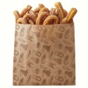 Bolsas para Churros Antigrasa 22+7x36cm (250 Uds)