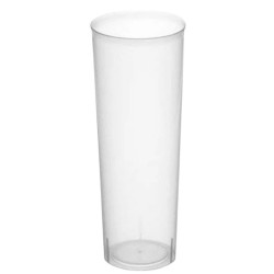Vasos de Plástico PP Tubo "Irrompibles" 300ml (10 Uds)