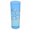 Vasos de Plástico PP Tubo "Irrompibles" Azul Flúor 300ml (360 Uds)