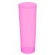 Vasos de Plástico PP Tubo "Irrompibles" Fucsia Flúor 300ml (360 Uds)