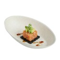 Mini Platos Biodegradables Degustación Ovalados 8x5cm (50 Uds)