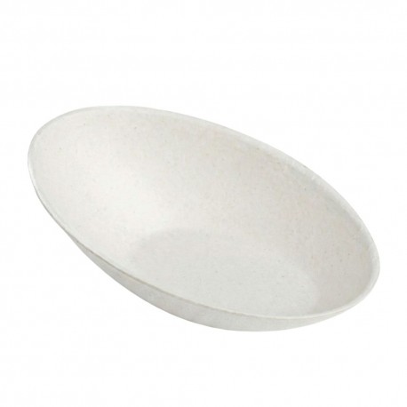 Mini Platos Biodegradables Degustación Ovalados 8x5cm (1.000 Uds)