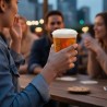 Vasos de Plástico PP Transparentes 330ml (50 Uds)