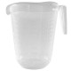 Jarra de Plástico Medidora 1 Litro (1 Ud)