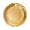 Platos de Cartón Dorados 18cm (480 Uds)