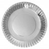 Platos de Cartón Plateados 23cm (500 Uds)