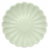 Platos de Cartón Elegantes Verde Pastel 23cm (6 Uds)