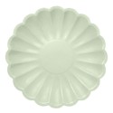 Platos de Cartón Elegantes Verde Pastel 18cm (8 Uds)