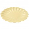 Platos de Cartón Elegantes Amarillo Pastel 23cm (6 Uds)