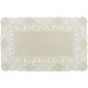 Blondas de Papel Blanco Rectangulares 14x24cm (2.000 Uds)