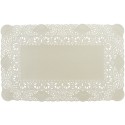 Blondas de Papel Blanco Rectangulares 14x24cm (2.000 Uds)