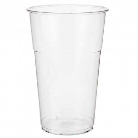 Vasos Biodegradables PLA Transparentes 400ml (50 Uds)
