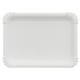 Bandejas de Cartón Blancas Rectangular 18 x 24 cm (50 Uds)