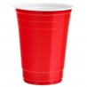Vasos Fiesta Bicolor de Plástico PP Fiesta 450ml Rojos (480 Uds)