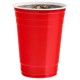 Vasos Fiesta Bicolor de Plástico PP Fiesta 450ml Rojo (10 Uds)