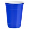 Vasos Fiesta Bicolor de Plástico PP Fiesta 450ml Azul (10 Uds)