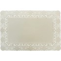 Blondas de Papel Blanco/Roto Rectangulares 25x37cm (2.000 Uds)