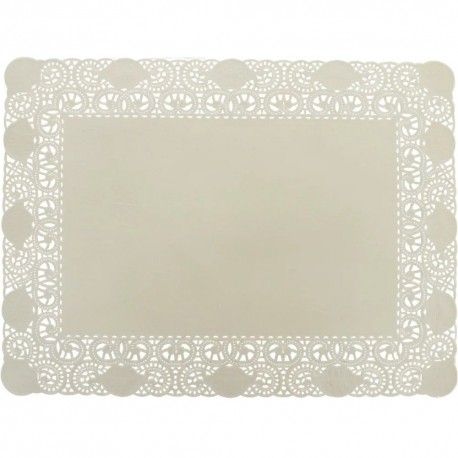 Blondas de Papel Blanco/Roto Rectangulares 30x40cm (2.000 Uds)