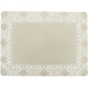 Blondas de Papel Blanco/Roto Rectangulares 30x40cm (2.000 Uds)