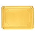 Bandejas de Cartón Doradas Rectangular 18x24cm (100 Uds)