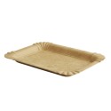 Bandejas de Cartón Kraft Rectangular 12x19cm (50 Uds)