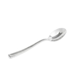 Mini Cucharitas de Plástico Metalizadas Suprem 10cm (50 Uds)