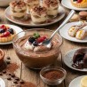 Cucharitas Postre de Plástico Metalizadas Premium 13cm (50 Uds)