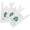 Bolsas de Plástico Asas Camiseta 30x40cm Recicladas y Reutilizables (100 Uds)