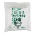 Bolsas de Plástico Asas Camiseta 30x40cm Recicladas y Reutilizables (400 Uds)