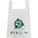 Bolsas de Plástico Asas Camiseta 50x60cm Recicladas y Reutilizables (160 Uds)