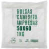Bolsas de Plástico Asas Camiseta 50x60cm Recicladas y Reutilizables (160 Uds)