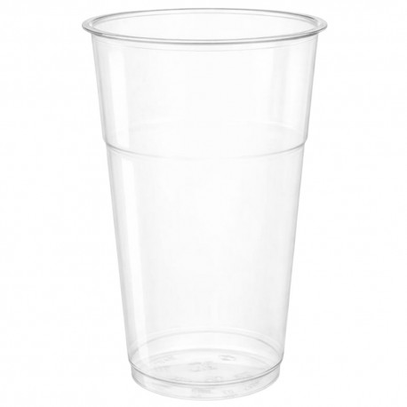 Vasos Biodegradables PLA Transparentes 500ml (50 Uds)